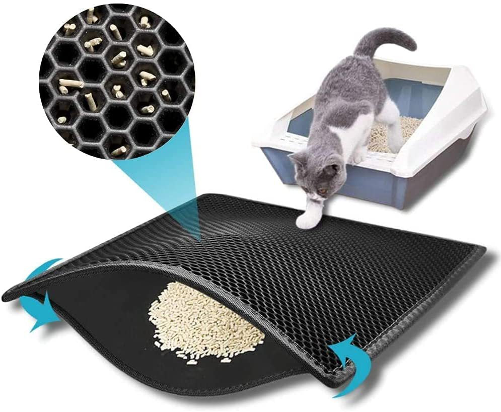 EVA double detachable litter mat Litter box cat scratch mat batch