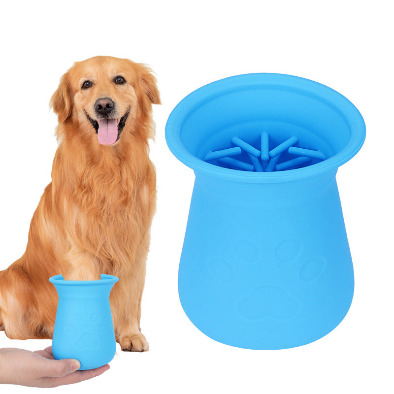 Pet silicone foot wash cup dog foot wash pet paw cleaning tool Foot wash cup massager